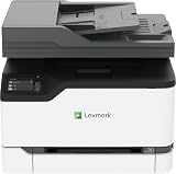 Lexmark CX431adw Color All-in-One Printer with Touchscreen, Multifunction Laser -for Office, Wireless, Mobile Ready & Duplex Printing (Print, Copy, Scan, Analog Fax (4-Series)(40N9370)