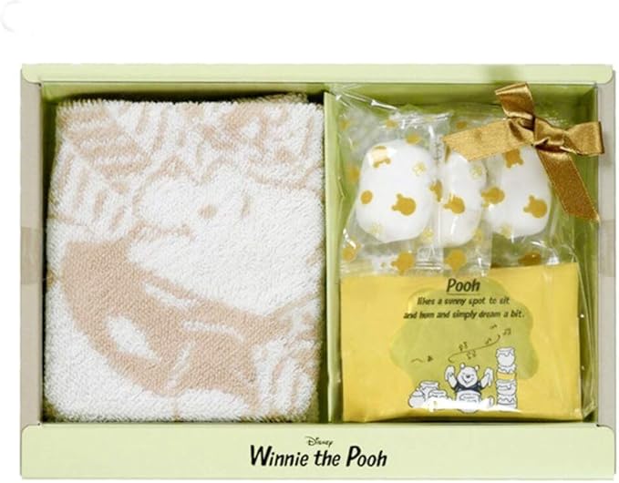 Amazon Co Jp ディズニー くまのプーさん ハンドタオル付き クッキー マシュマロ ギフトbox ホワイトデー ホーム キッチン
