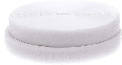 VELCRO Brand 10mm Hook & Loop White Sew On 2m Tape