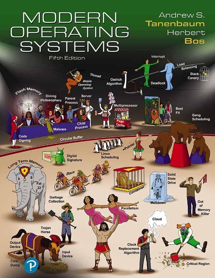 Modern Operating Systems, Global Edition 5, Tanenbaum, Andrew S