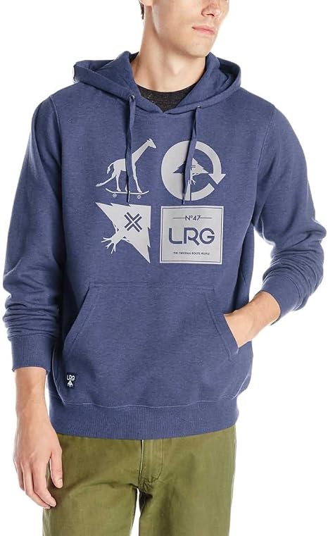 Amazon LRG Men s Research Collection Logo Mash Pullover Hoodie Clothing