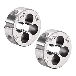 uxcell 1/4-28 UNF Round Die, Machine Thread Right