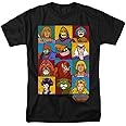 Popfunk Classic Masters of The Universe Character Heads Unisex Adult T Shirt