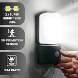 Festive Lights 15.5cm PIR Motion Sensor Outdoor Wall Light IP44 2 LEDs view 3