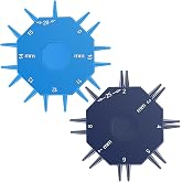 DoubleFill 2 Pcs 2 Point Discrimination Tool 2-Point Touch Discriminator Project 2 Pt. Discrimination Test for Hand Sensory Trainer Sensory Evaluation Rehabilitation Recovery Evaluation