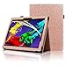 ACdream Lenovo Tab 2 A10 & Lenovo Tab3 10 Business Case, Stand Leather Cover Case for Lenovo Tab 2 A10-70 & Lenovo Tab3 10 Business Case with auto wake sleep feature, (Rose Gold Star of Paris)