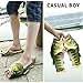 BING RUI CO 6 Colours Fish Slippers Beach Shoes Non-Slip Sandals Creative Fish Slippers Men and Women Casual Shoe