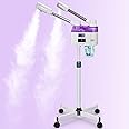 Professional 2 in 1 Facial Steamer, Esthetician Steamer with Hot & Cold Mist, Face Steamer for Facial Deep Cleaning, Facial Steamer for Home Beauty Salon Spa