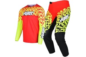 Willbros Youth Jersey Pant Combo for Kids MX Motocross Gear Set Childen Racewear Off-road MTB ATV Motorcycle Boys Girls