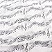 Barara King musical note Print Voile Print Scarf Fashionable Women Scarves shawl