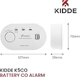Kidde 5DCO 10 Year Life Carbon Monoxide Alarm 2 Pack Digital Display view 2