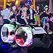 Light Up Glasses, M AOMEIQI LED Glasses for Class Events School Evening Club Activities Corporate Events Million Night Party Games Cheer, LED Goggles Black (black)