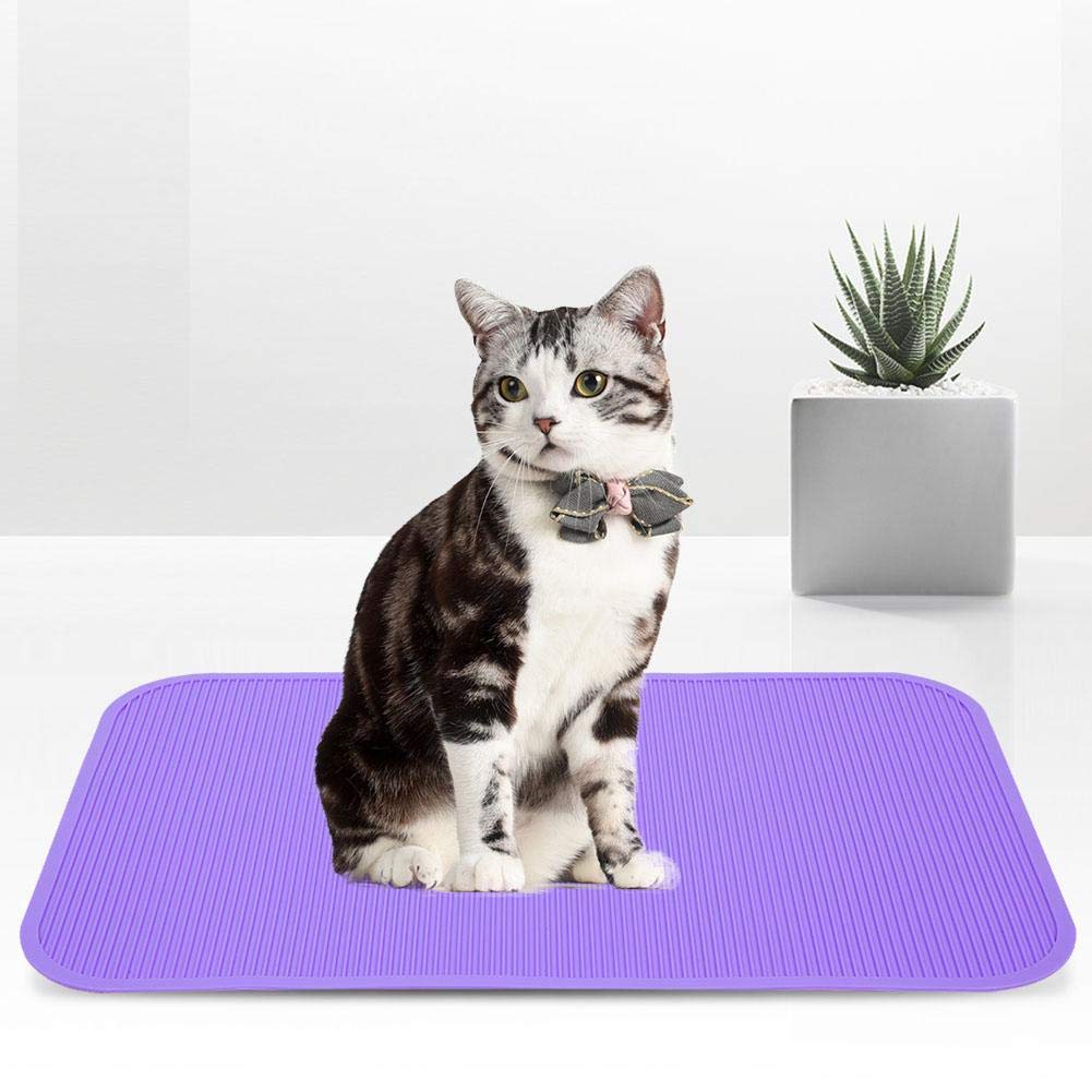 Pet Grooming Table Slip Resistant Rubber Mat Non-Slip Rubber Mat for Pet Grooming Bathing Training(purple)