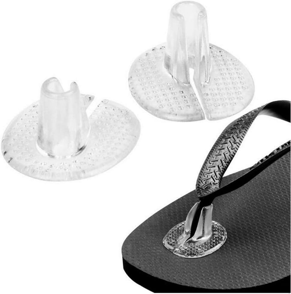 2 Paar Gel-Einlagen Für Flip-Flops - Stoßdämpfend & Rutschfest