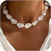 Pearl Necklace for Women Gold Pearls Choker Bridesmaid Wedding Prom Jewelry Dainty Pearl Necklace Simple Christmas Gifts