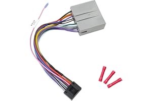 Jayubien Stereo Radio Wiring Harness Adapter Compatible with Ford F-150/250/350 Expedition Focus Escape Mustang Explorer Linc