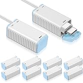 Yuanchu 10Pcs Baby Proof Charger Cord Protectors, Childproof USB Charger Cords Covers Universal Toddlers Safety Phone Power O