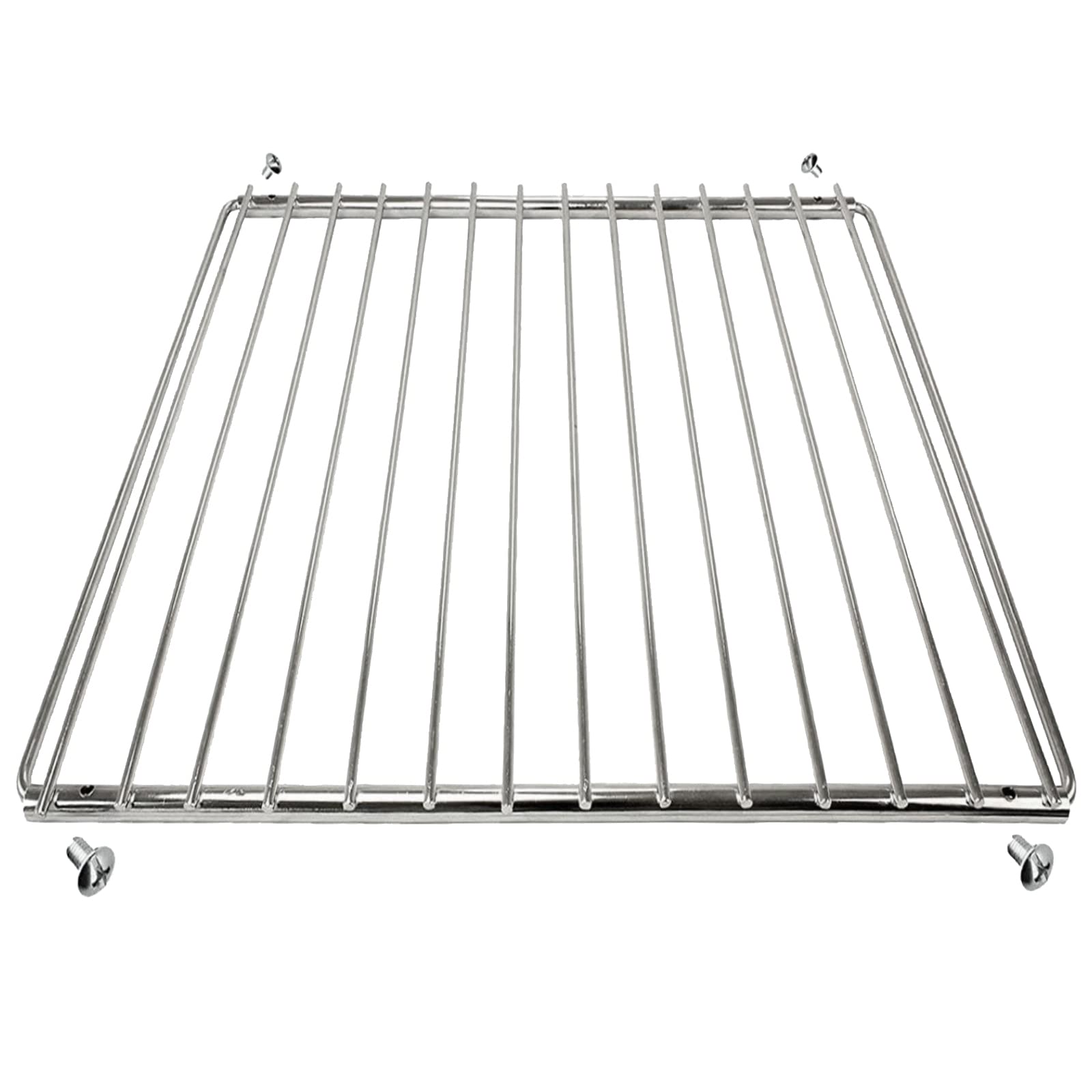 SPARES2GO Universal Adjustable BBQ Grill Shelf for All Makes of Barbecue (310mm x 360 to 530mm)