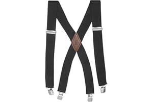 LEVI'S Levi’s Men’s Big & Tall Suspenders – Adjustable Terry Straps with Secure Fit