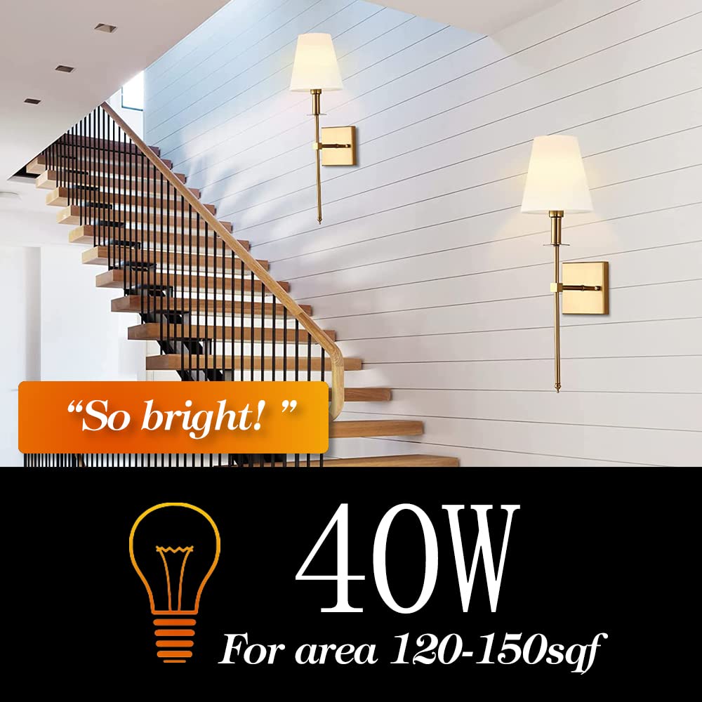 BLUEYE Rechargeable Battery Operated Light Bulb,2Packs,300LM,40W Equivalent,E26 Detachable Charging(E12 available),4 Color Temperature,Remote Control Puck Emergency Lamp,Timer,Dimmer,For Non-Hardwired