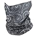 Outdoor Face Mask - Perfect for Motorcycle Riding, Skiing, ATV/UTV Riding, Fishing - Work as Sun Mask, Dust Mask, Neck Gaiter, Balaclava, Bandana - Breathable Seamless Microfiber (Paisley) primary
