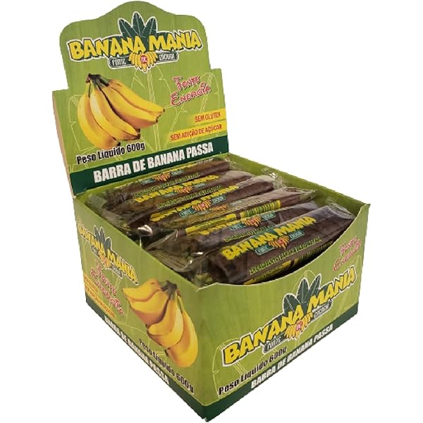Display Bananada Zero Açúcar Natural - Bananafruti - 24 x 25 g