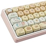 Sunzit PBT MOA Keycaps - Cute Chiikawa Momonga Set