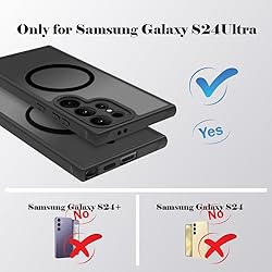 WELANGLE Magnetic Case for Samsung Galaxy S24 Ultra