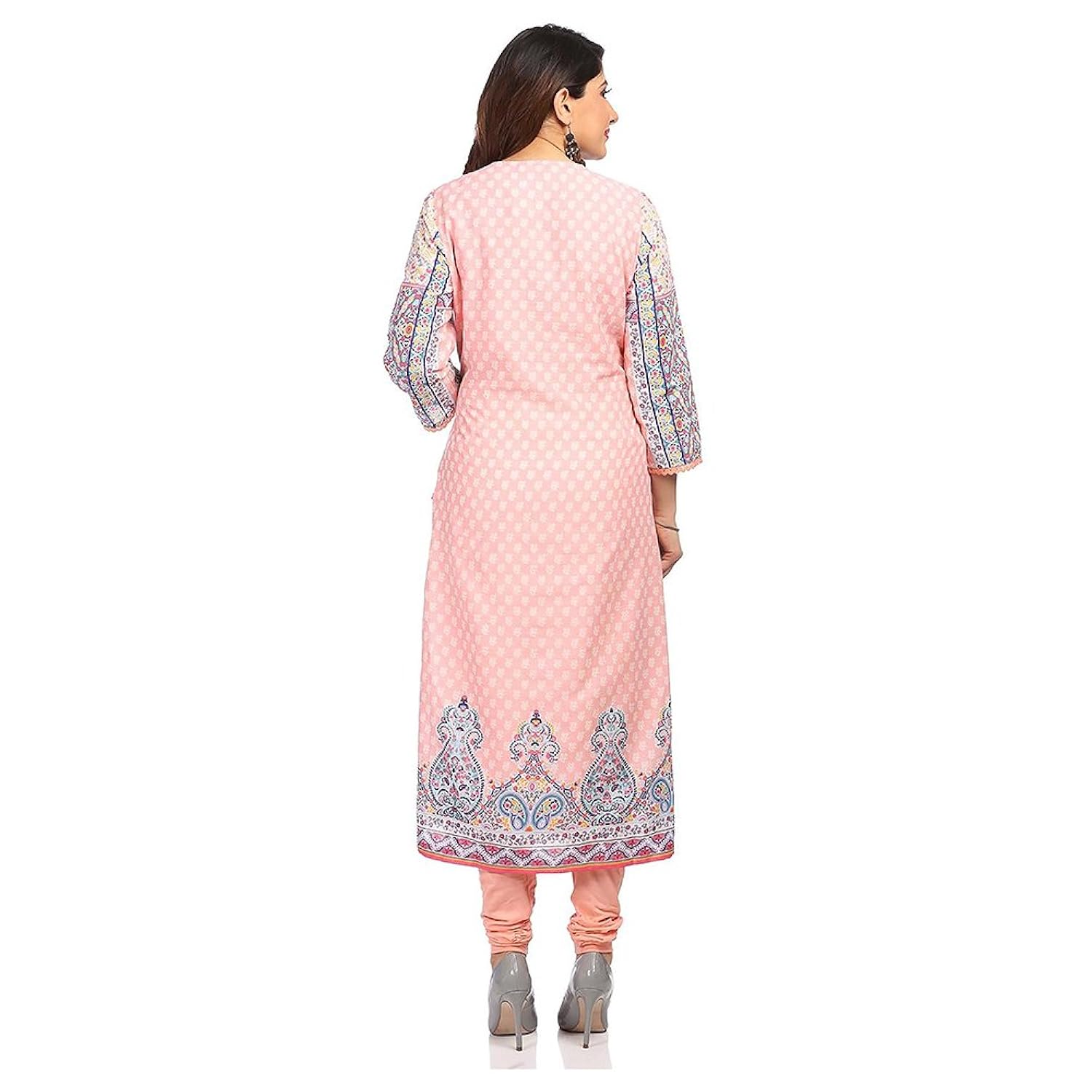 biba women's straight salwar suit