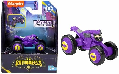 Fisher-Price Batwheels Bibi The Batgirl 4-Wheeler 1:55 Scale Die-Cast Toy Car