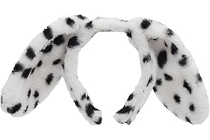 KEPATO Animal Ears Headbands Jungle Safari Party Favors Wild One Birthday Decorations Photo Booth Props for Halloween & Party