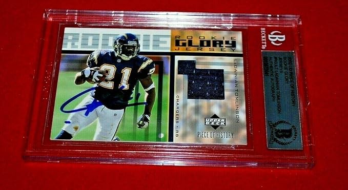 Ladainian tomlinson jersey card Clearance
