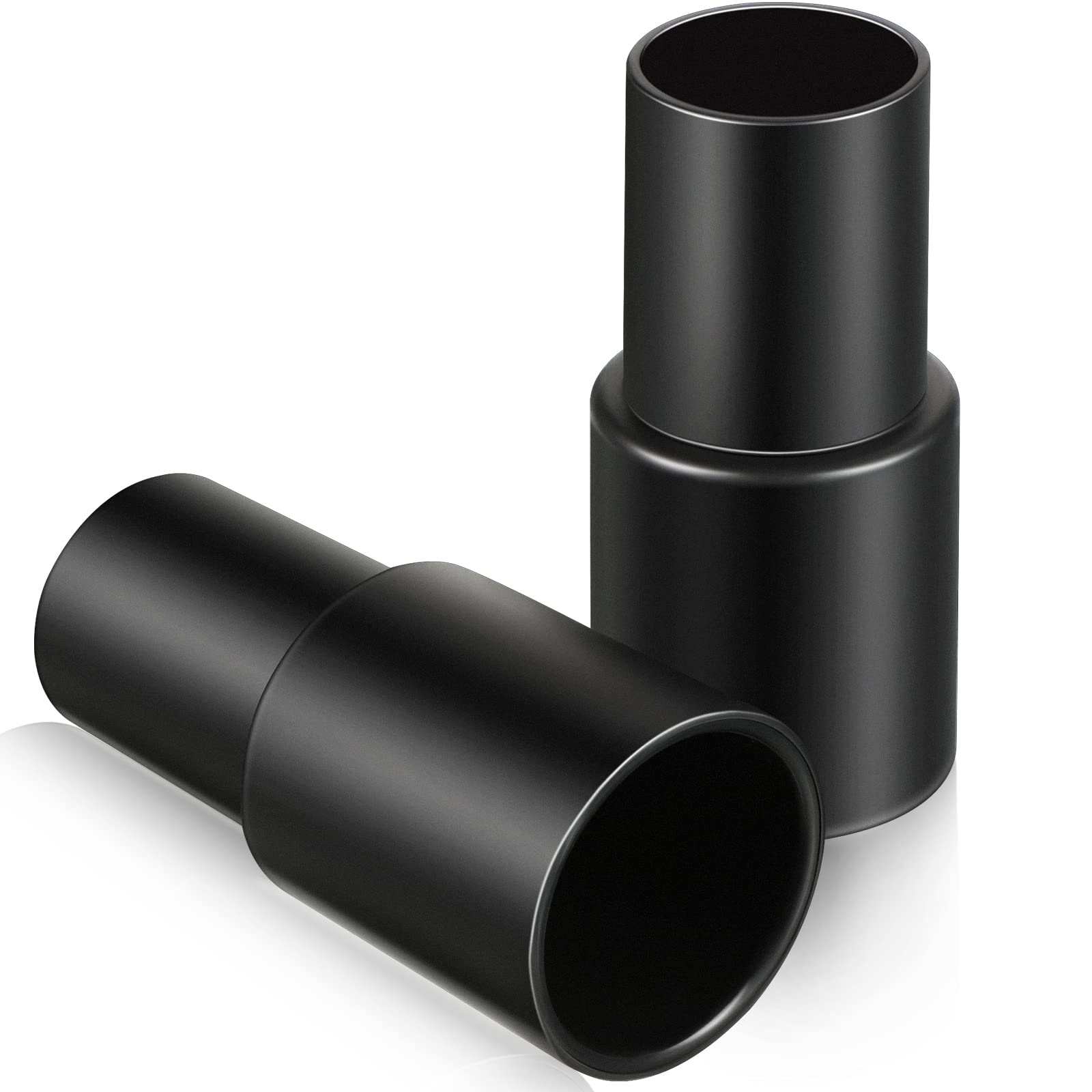 Photo 1 of Honoson 2 Pieces Vacuum Cleaner Adapter 35mm (1-3/8 Inch) to 31 mm (1-1/4 Inch) for Inner Diameter 32 Brush Fit to Outer Diameter 35 Tube Plastic Vacuum Hose Adapter