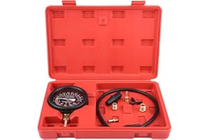 Vacuum Fuel Pump Tester, Engine Fuel System Analyzer Car Engine Diagnostic Gauge Kit Leakage Detection for Carburetor Systems