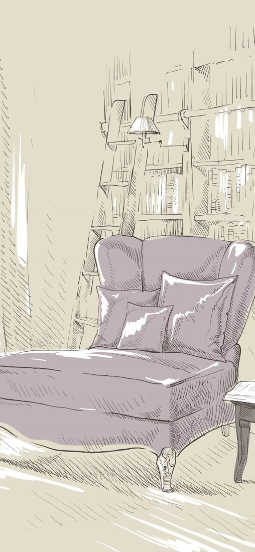 PeelitStickit Furniture Art Wallpaper Design, Wall Mural ID-016, vinyl