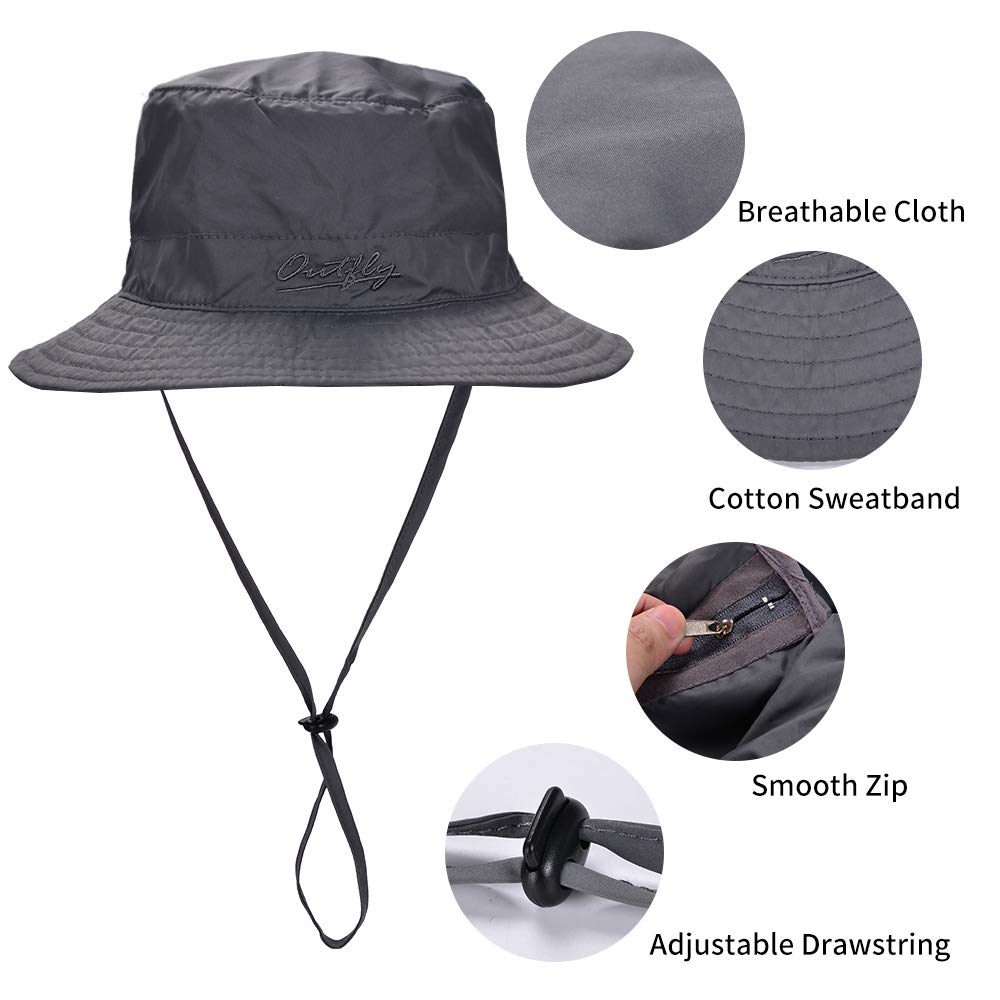 Women Outdoor Clothing LLmoway Women Beach Sun Hat Packable Wide Brim