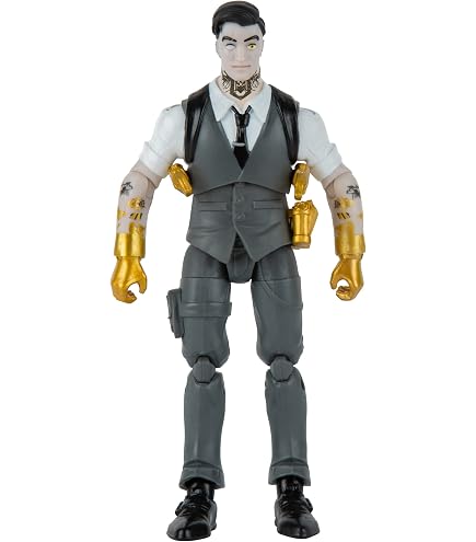 Fortnite Victory Royale Series - Action Figure Brutus (Ghost) 15cm Deluxe Con Accessori