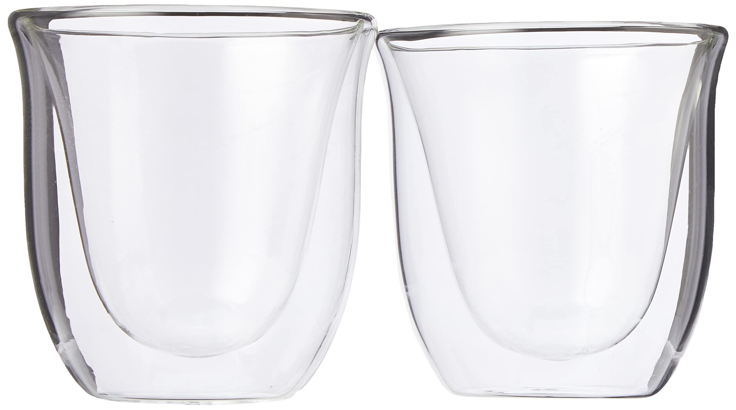 La Cafetière CA880206 Set of 2 Jack Insulated Cappuccino Glasses, 190 ml (6 fl oz)