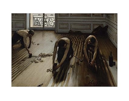 Amazon Com The Floor Scrapers C 1875 Art Print By Gustave