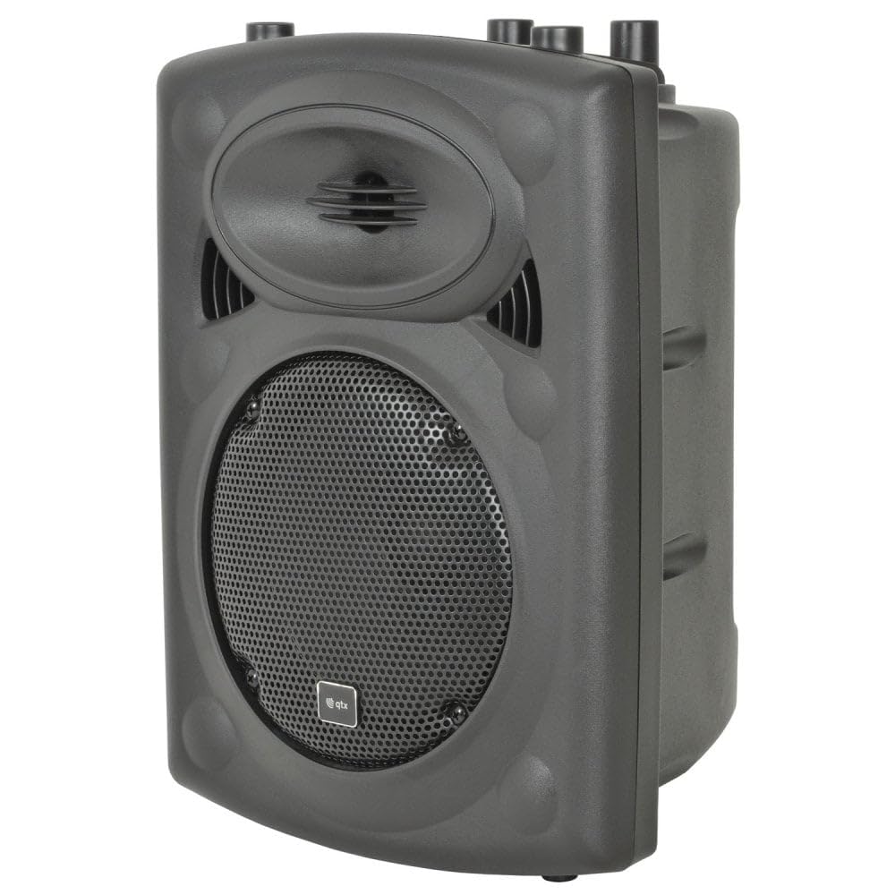 80W Active Speaker with Built-In Amplifier and Input Section