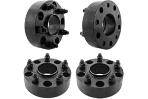 TRIBLE SIX 4Pcs Wheel Adapters Spacers 2" 5x5.5 5x139.7mm 9/16-18 Hub Bore 77.8mm 5 Lug 50mm Hub Centric Replacement for 02-10 Ram 1500 04-09 Dodge Durango 2005-2010 Dakota Ram 1500