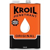 Kroil Original Penetrant - Rust Penetrating Lubricant - Corrosion Inhibitor Oil for Chains, Hinges &amp; Stuck Metal Parts - Home &amp; Industrial Use - Can - 1 gal - 1 Pack (KL011)
