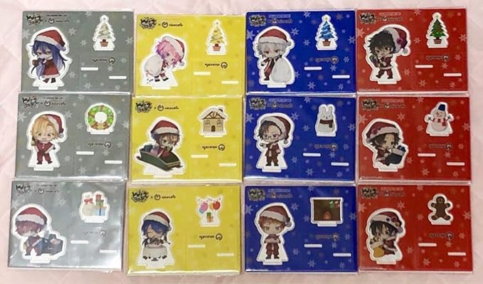 Amazon ヒプノシスマイク ヒプマイ ニコカフェ アクリルスタンド 12種類 アニメ 萌えグッズ 通販