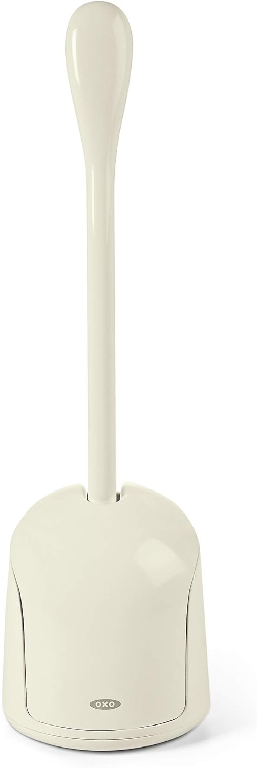 OXO Good Grips 1349480 Hideaway Compact Toilet Brush - Black: Home & Kitchen