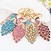 EASYA Animal Keychain Cute Charm Peacock Bling Crystals Rhinestone Handbag Purse Charm Key Chain Keyring Holder,Multicolor