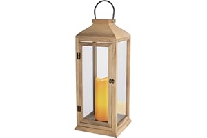 Bdor Extra Large Lanterns Decorative - 27.5in IP65 Waterproof Lantern with Flameless Candles, Decorative Lantern for Home Decor, Indoor Outdoor, Front Porch, Garden, Farmhouse Weddings Style