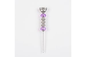 Blue Smoke ATL Handcrafted Cigar Holder & Nubber Draw Enhancer Tool Poker Jewelry Pick Accessory for The Elegant Smoker Aficionado (Lavender)