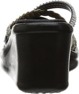 skechers cali women's rumblers hot shot wedge sandal