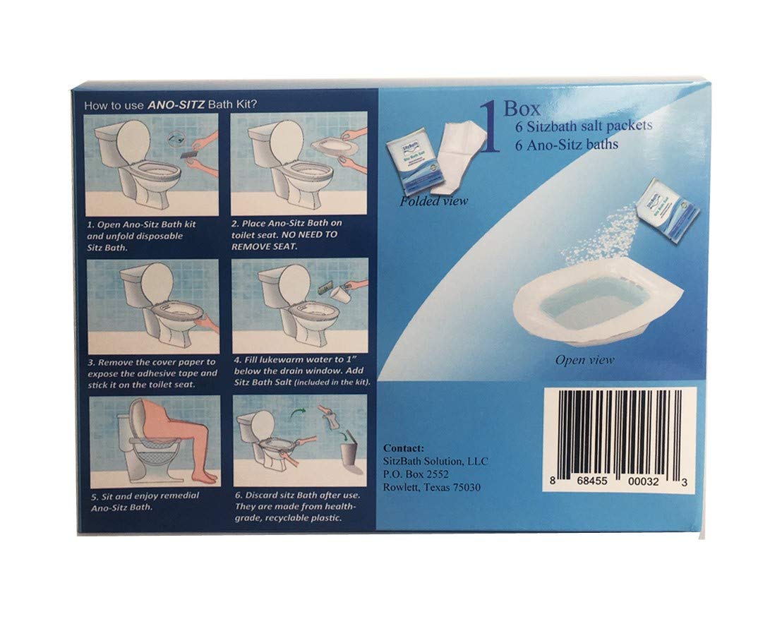 Ano Sitz Bath Kit, Disposable Sitz Bath Soak for Hemorrhoids Buy