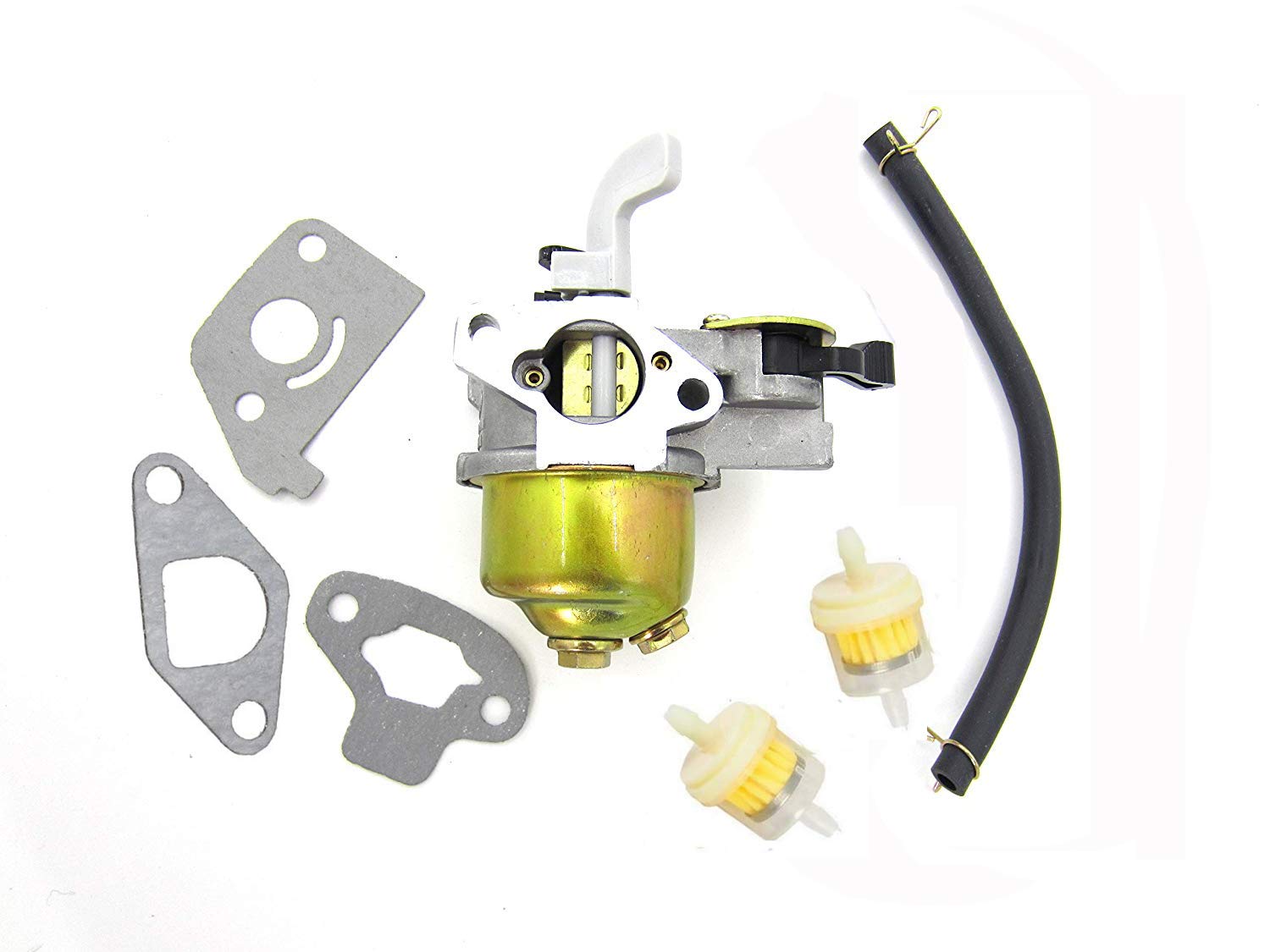 HQparts Carburetor Kit For Coleman CK100S Go Kart Dune Buggy 98cc 3HP Engine Motor